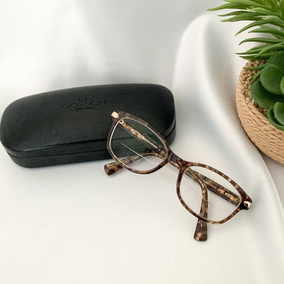 Coach Tortoise Shell Women’s Eyeglass Frames - Picture 2 of 10